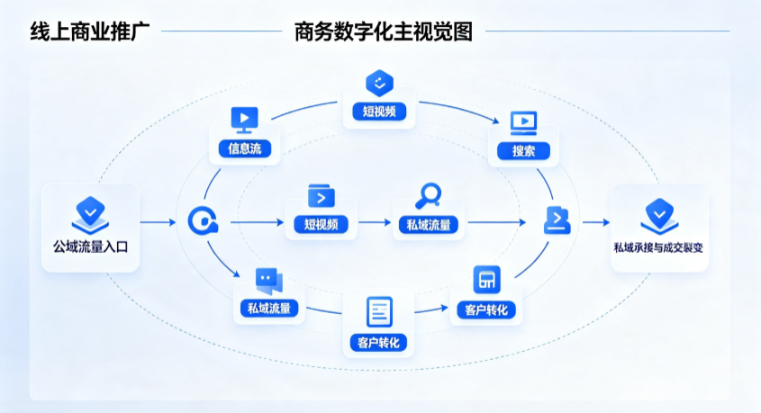 五指山市线上商业推广怎么做？全域流量闭环搭建与低成本转化实战指南