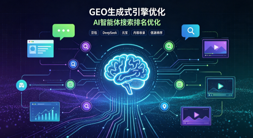 五指山市GEO 浪潮来袭：生成式引擎优化崛起，创作者争抢豆包、DeepSeek、元宝智能体流量入口